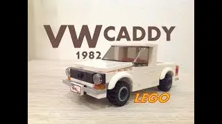 VOLKSWAGEN CADDY 1982 ИЗ LEGO