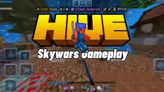 Hive Skywars Gameplay [MCPE]