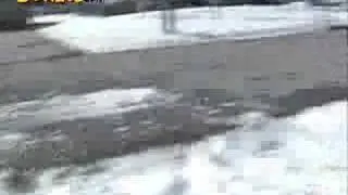 Snowman Vs Car