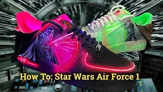HOW TO: Custom Star Wars Air Force 1s