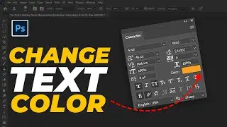 How to Text Color Change in Photoshop  | Photoshop Tricks and Tips