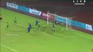 GOAL PERDANA ESSIEN DI LIGA INDONESIA!!