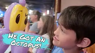 Justus Has An Octopus {May 31, 2024}