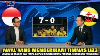 🔴SEMPURNA! BRUNEI GAK DIKASIH NAFAS - TIMNAS U23 INDONESIA TUNJUKKAN LEVEL BERBEDA SEJAK MENIT AWAL!
