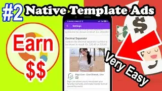 How to Add Native Ads Admob in Android App Example