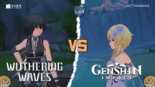 เฮ้ เกนชินขอลอกการบ้านหน่อยดิ ได้แต่อย่าให้เหมือนล่ะ | Wuthering Waves VS Genshin Impact