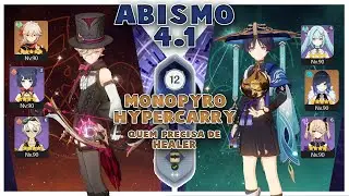 Abismo 4.1 Lyney & Wanderer | Genshin Impact
