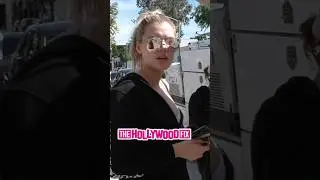 Alissa Violet Doesn't Know Who Jake Paul Is While Leaving Lunch With Chantel Jeffries At Urth Caffe