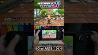 Yuzu on Steam Deck - Mario Kart 8 Deluxe #steamdeck #yuzu #mariokart8deluxe