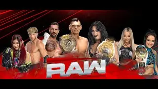 Welcome to Monday Night RAW universe mode Jey face Gunther   Logan Paul call out/