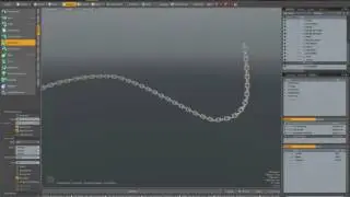 Chain link test in modo