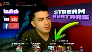 Your CHAT appears as ANIMATED CHARACTERS in your LIVE with *STREAM AVATARS* 😎🎉 (IMPROVE YOUR STREAM)