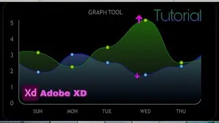 How to Make Graph in Adobe XD || 
