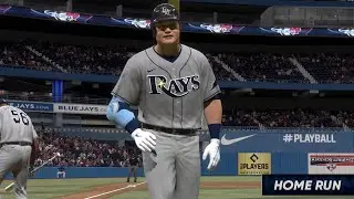 MLB 더쇼 22 - 최지만 9회 동점 홈런 ..맞음