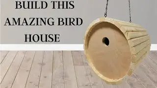 How to Build an Amazing Bird House / Woodworking DIY