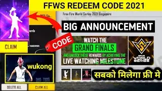free fire world series 2021 rewards/free fire world series 2021 rewards/ffws 2021 redeem code