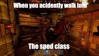 That moment when you go into the sped class