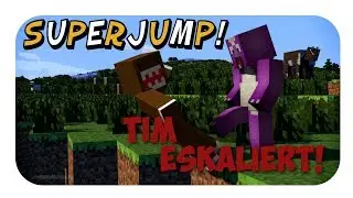 ●Minecraft-SUPER JUMP|Tim am Eskalieren-Spiel Helden●