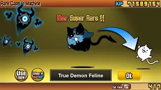 The Battle Cats - Uber Aku True Demon Feline!