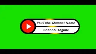 Green screen Lower Third || KineMaster Tutorial || Free Green screen lower thirds