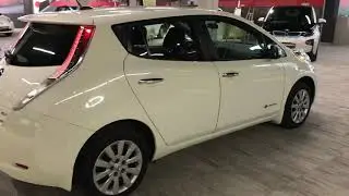 Nissan Leaf 2014 White SV