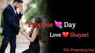 Propose day shayari | Propose status shayari | Propose status girl Propose boy @AkcreationY