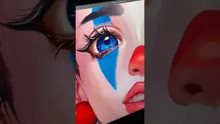 TUTORIAL COMO COLOREAR OJOS #art #tutorial #dibujo #arte  #digitalart