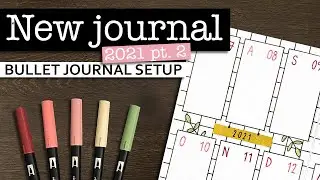 New Bullet Journal Setup 💜