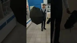 зонт Xiaomi zuodu automatic umbrella led 