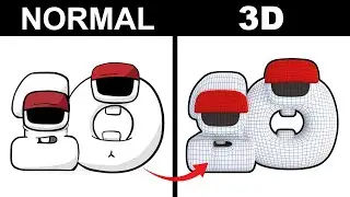 I Designed Custom Number Lore 3D TEN (Baby)