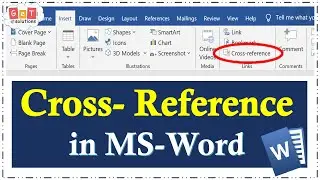 Cross Reference in MS Word | Cross Reference use in MS Word | Cross reference in Word in hindi