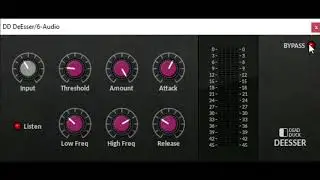 DD DeEsser by Dead Duck Software  free 64 bit vst plugins