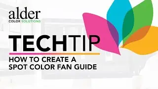 TECH TIP: How to create a spot color fan guide/swatch book