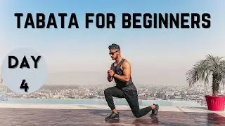 4 MINUTE FAT LOSS - TABATA HIIT WORKOUT | Day 4