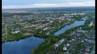 Конаково с высоты птичьего полета / мини зарисовка / 4K