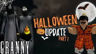 HALLOWEEN *NEW* UPDATE 🎃 FEATURES & GAMEPLAY VIDEO | ROBLOX GRANNY
