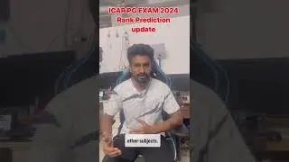 ICAR rank prediction for ICAR PG EXAM-2024 Entomology. it will be available by 9AM in the mroning❤️