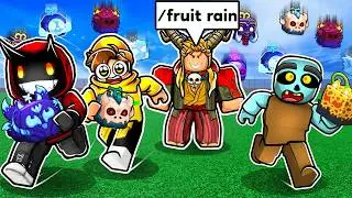 We Played ROBLOX Blox Fruits WITH A ADMIN...