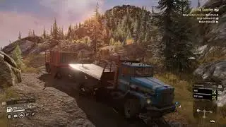 SnowRunner - Mountain Bridge Task- Gameplay