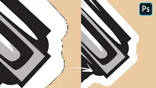 Easy Way to Remove Black Edges Pixels in Photoshop