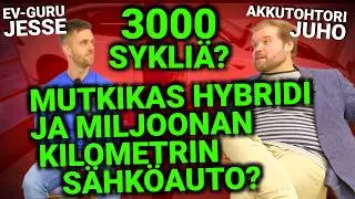 Can an electric car last 1,000,000 km? Battery expert Juho Heiska and EV guru Jesse Haapala answer