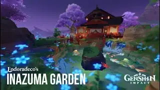 Inazuma Garden 💮 | Genshin Serenitea Pot Design