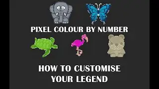 The Color By Number Generator - How To Customise Your Legend