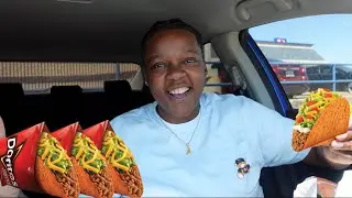 TACO BELL • DORITOS LOCO TACOS • MUKBANG❗️