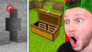 j'ai Testé des HACK Pour Construire des bases secrètes INTROUVABLES sur Minecraft !