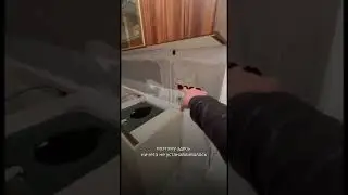 Кухня без фартука, такая вот задумка 😁