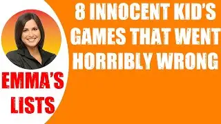 🛑8 INNOCENT KID'S GAMES THAT WENT HORRIBLY WRONG  👉 Perfect List
