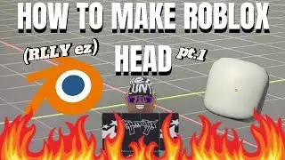 How to make a roblox HEAD (tutorial) pt.1