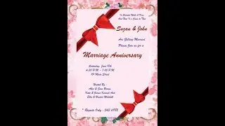 How to make Invitation Card-7 : COREL DRAW