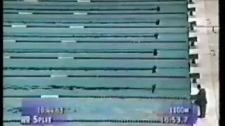 1996 | Kieren Perkins | Olympic Gold | 14:56.40 | 1500m Freestyle | Kowalski Silver | 2 of 2